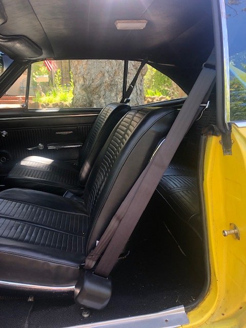 GTO (Hardtop) Front 3-Point Seat Belts for Bucket Seats