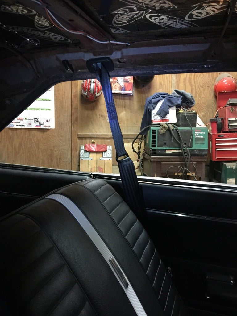 Nova (Hardtop) Front 3-Point Seat Belts for Bucket Seats
