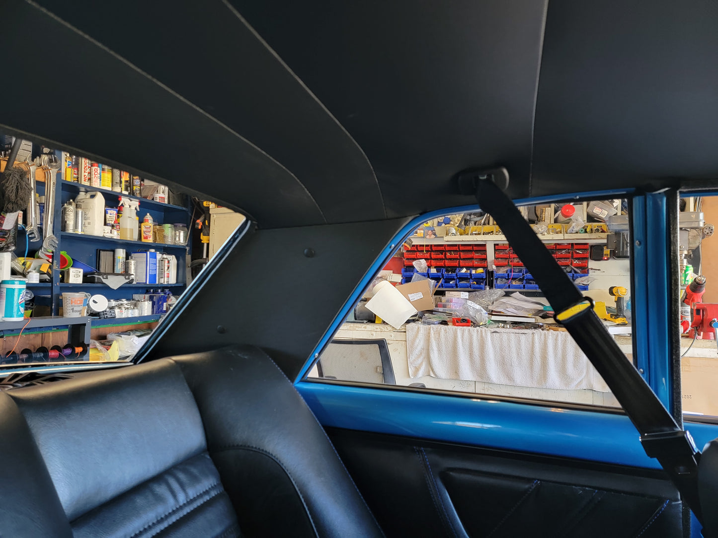 Nova (Hardtop) Front 3-Point Seat Belts for Bucket Seats