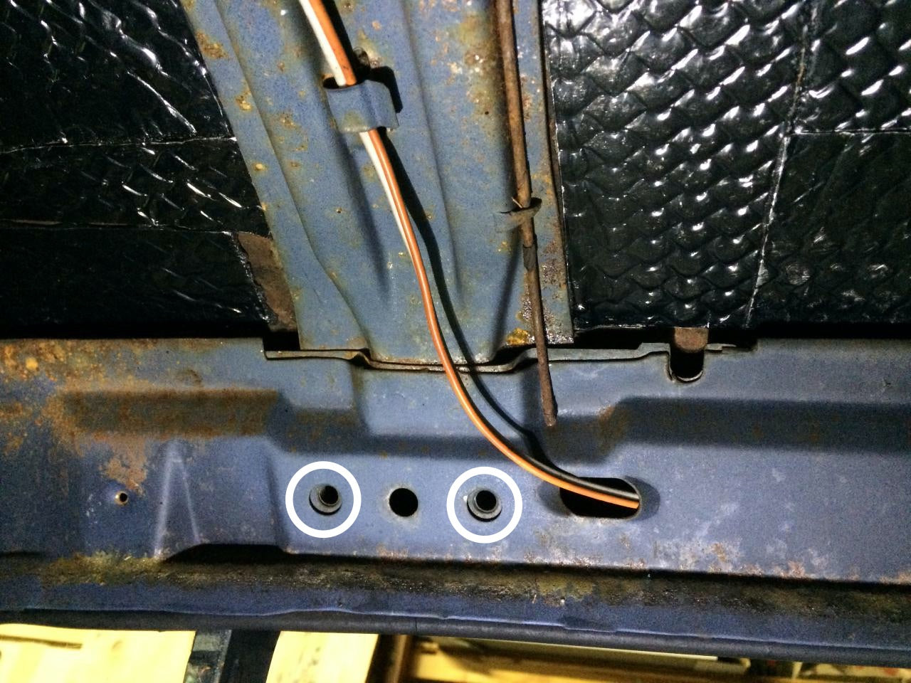 Nova (Hardtop) Front 3-Point Seat Belts for Bench Seats