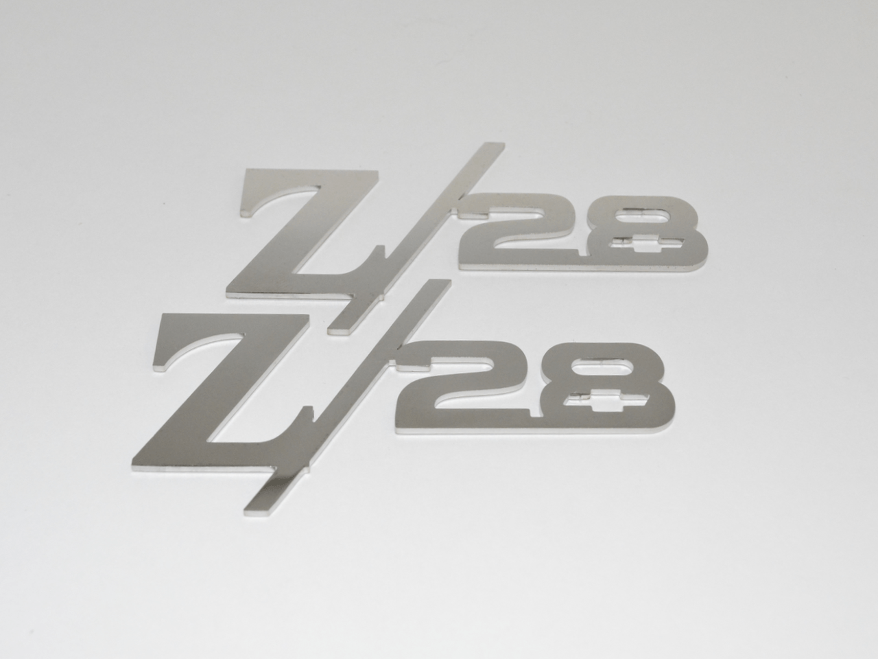 HUGGER PERFORMANCE 1968 Camaro Z28 Emblem Kit - 31pc GM Licensed With Fasteners