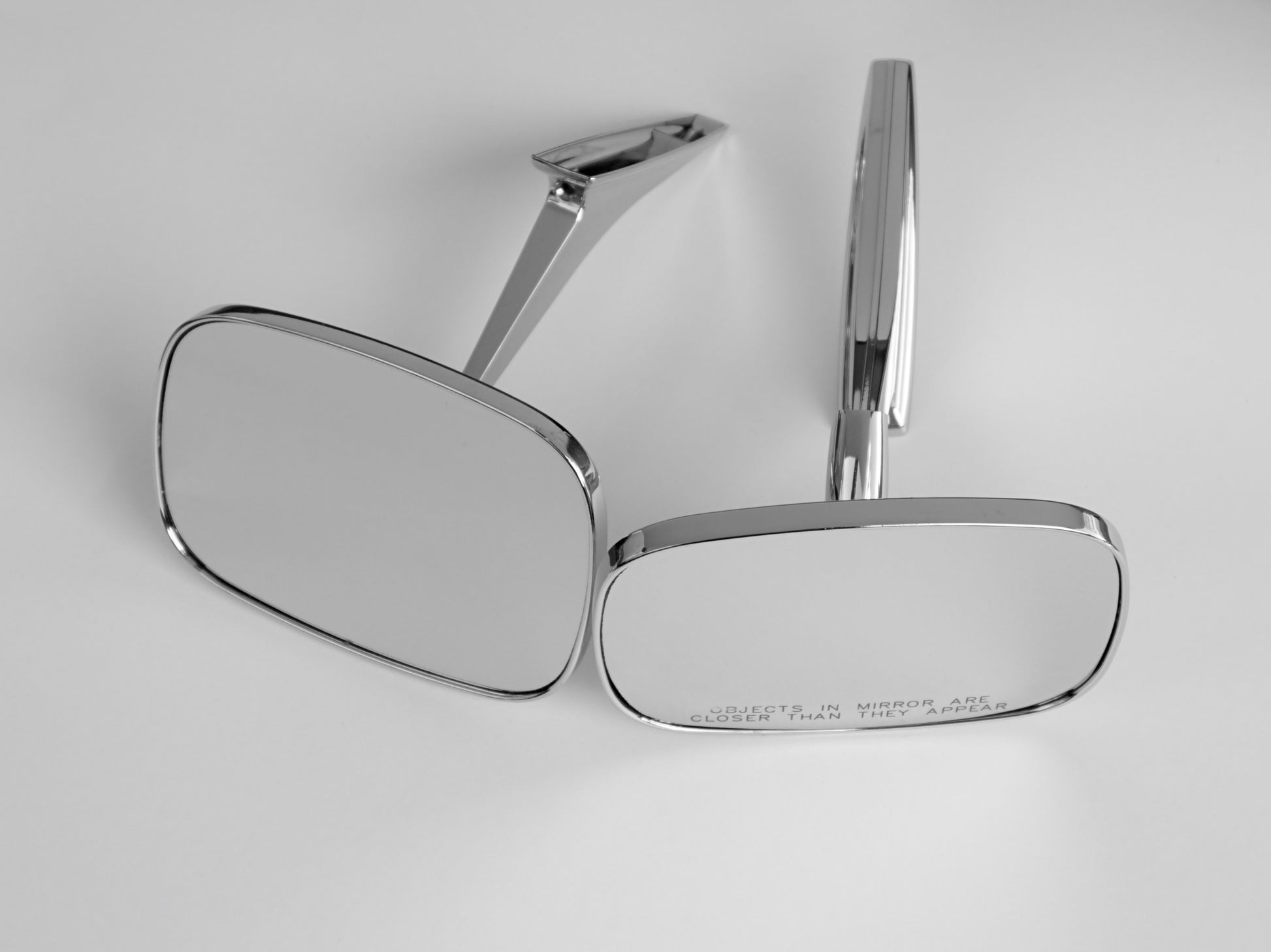 Clear Shot V2 Rectangular Mirrors - Full Set; - MorrisClassic.com, classic car mirrors