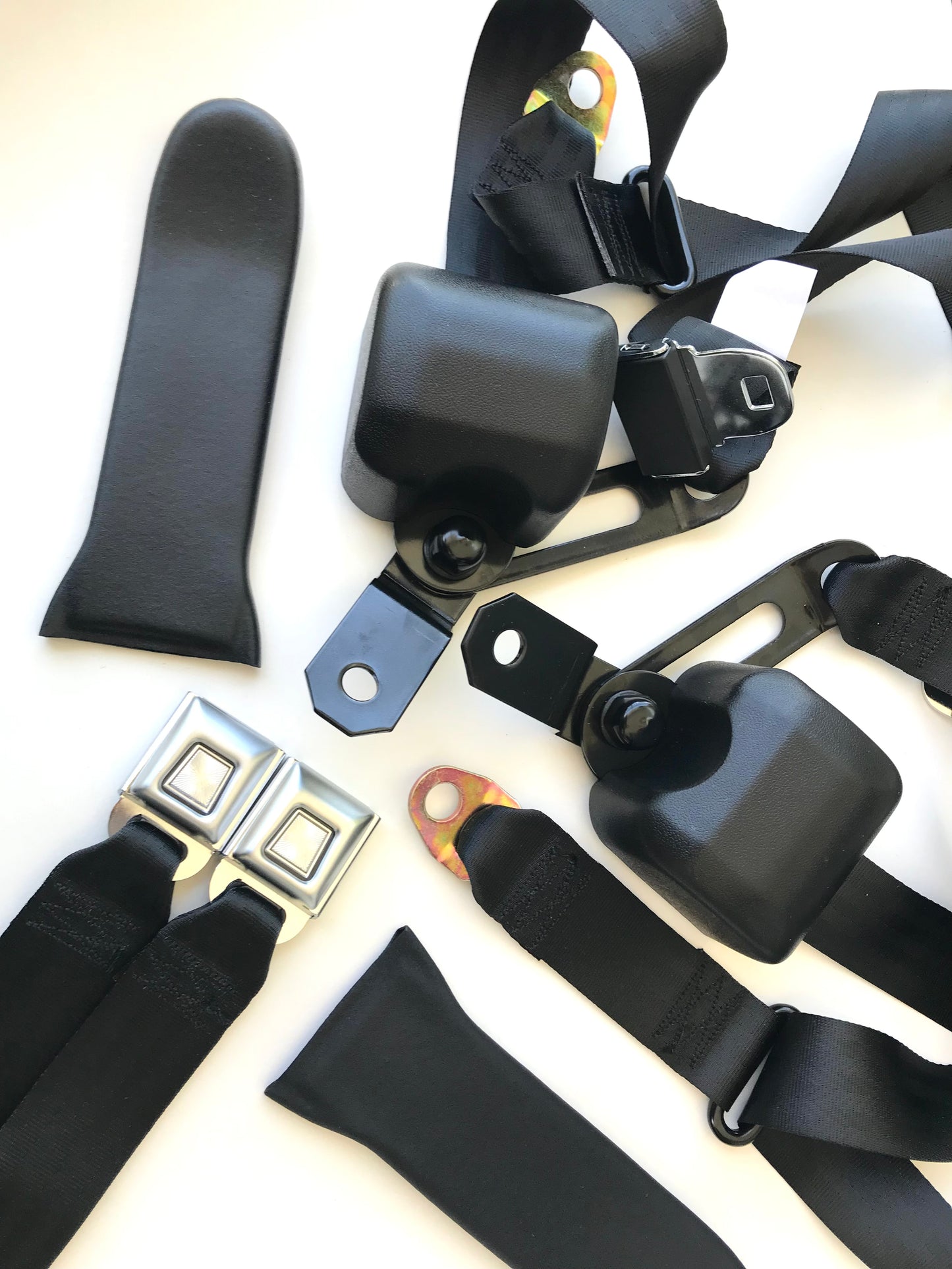 Dart (Hardtop) Front 3-Point Seat Belts for Bench Seats