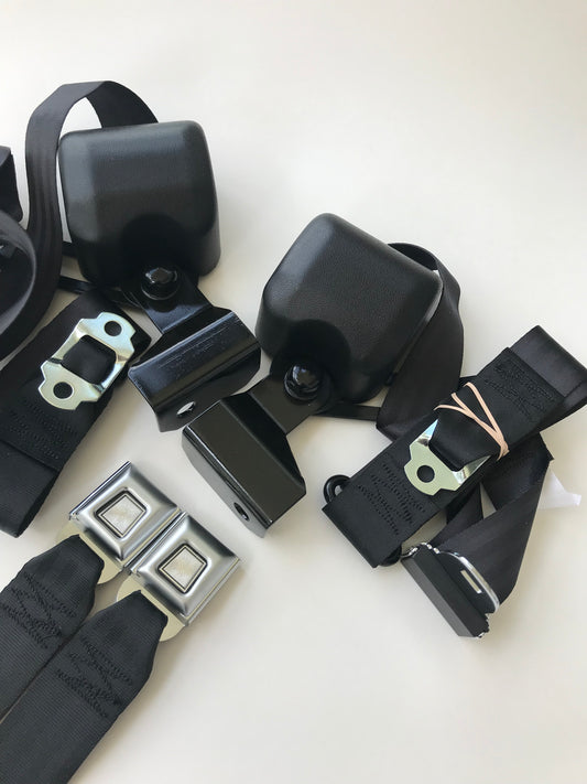 Nova (Hardtop) Front 3-Point Seat Belts for Bench Seats