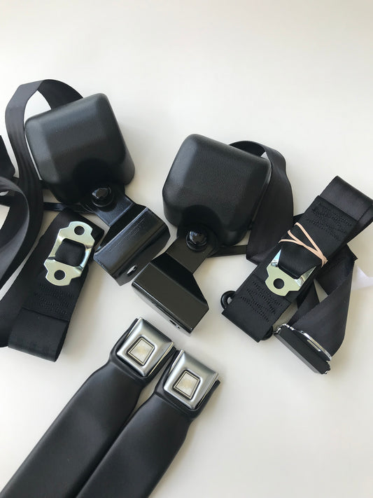 Nova (Hardtop) Front 3-Point Seat Belts for Bucket Seats