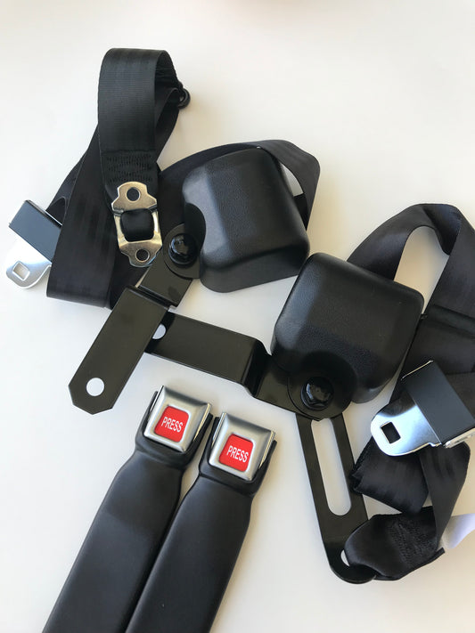 AU Compliant 1970-73 Camaro (Hardtop) Front 3-Point Seat Belts