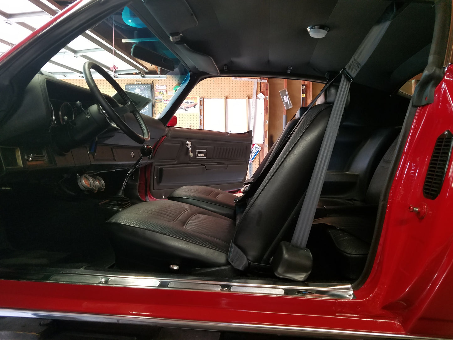 1970-73 Firebird Front 3-Point Seat Belts