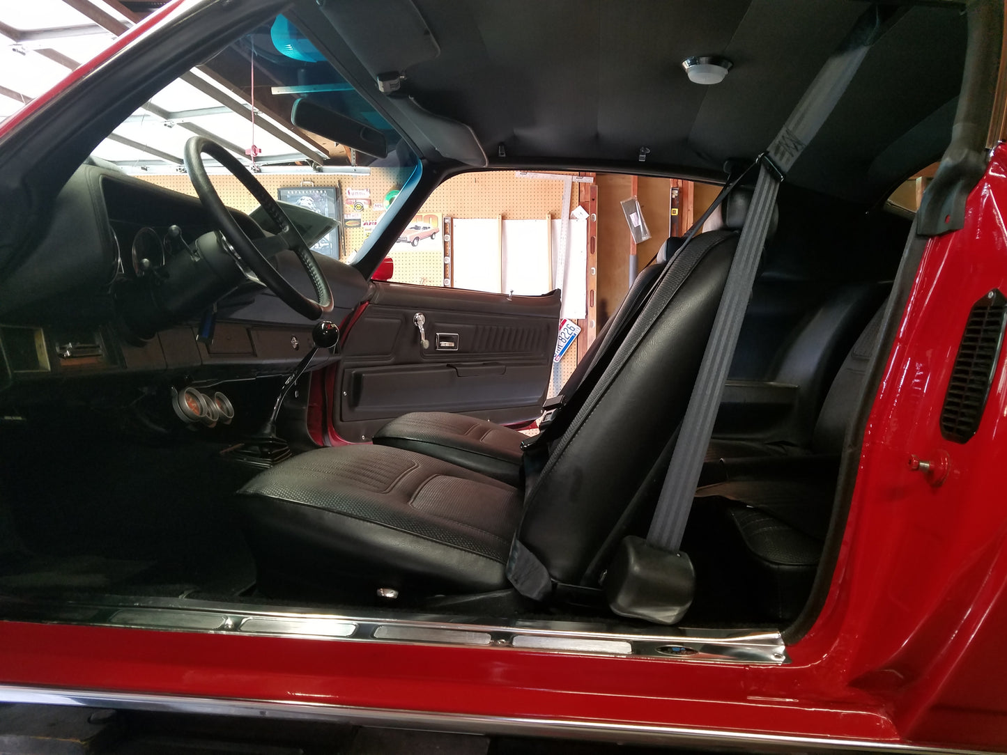 1970-73 Firebird (Hardtop) Front 3-Point Seat Belts