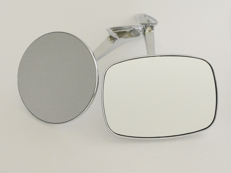 Round & Rectangular Sideview Mirrors