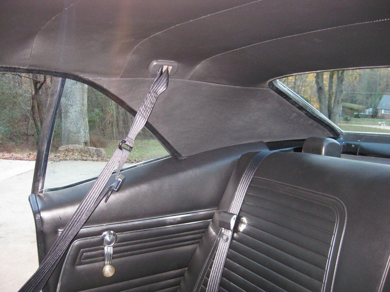 1967-68 Camaro Rear 3-Point Seat Belts; - MorrisClassic.com, classic car seat belt