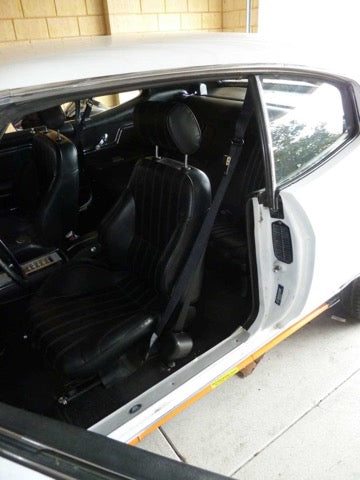 AU Compliant Chevelle Front 3-Point Seat Belts; - MorrisClassic.com, australian classic car seat belts