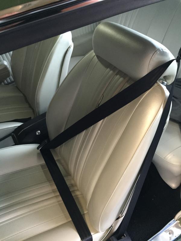 AU Compliant GTO Front 3-Point Seat Belts; - MorrisClassic.com, australian classic car seat belts
