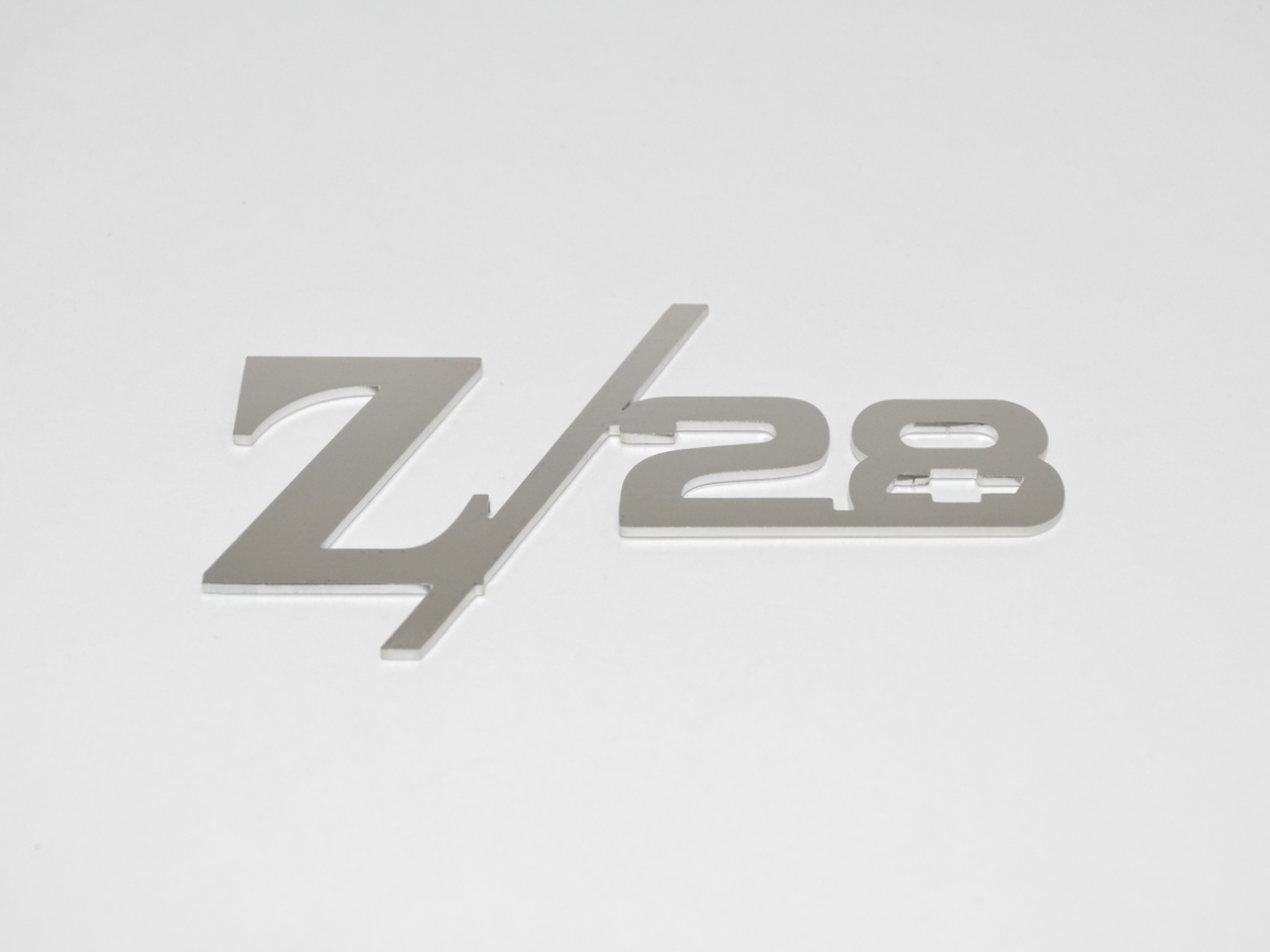 Z/28 Rear Panel Emblem With Bowtie; - MorrisClassic.com, emblem