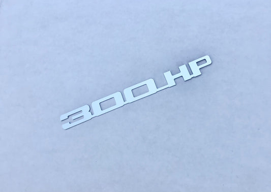 Horsepower Emblem - 300 HP