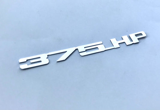 Horsepower Emblem - 375 HP