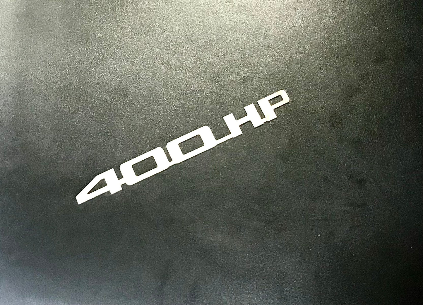 Horsepower Emblem - 400 HP