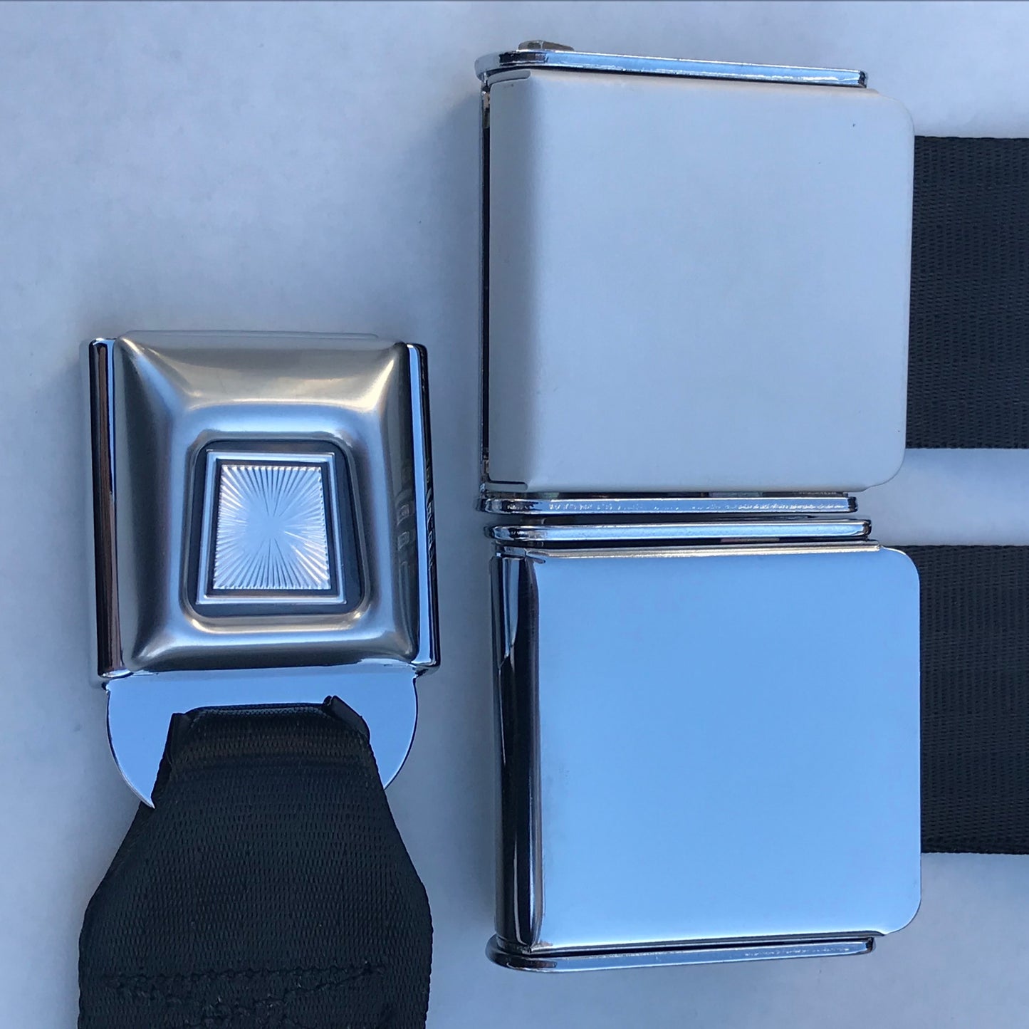 GTO Front 3-Point Seat Belts for Bench Seats; - MorrisClassic.com, classic car seat belt